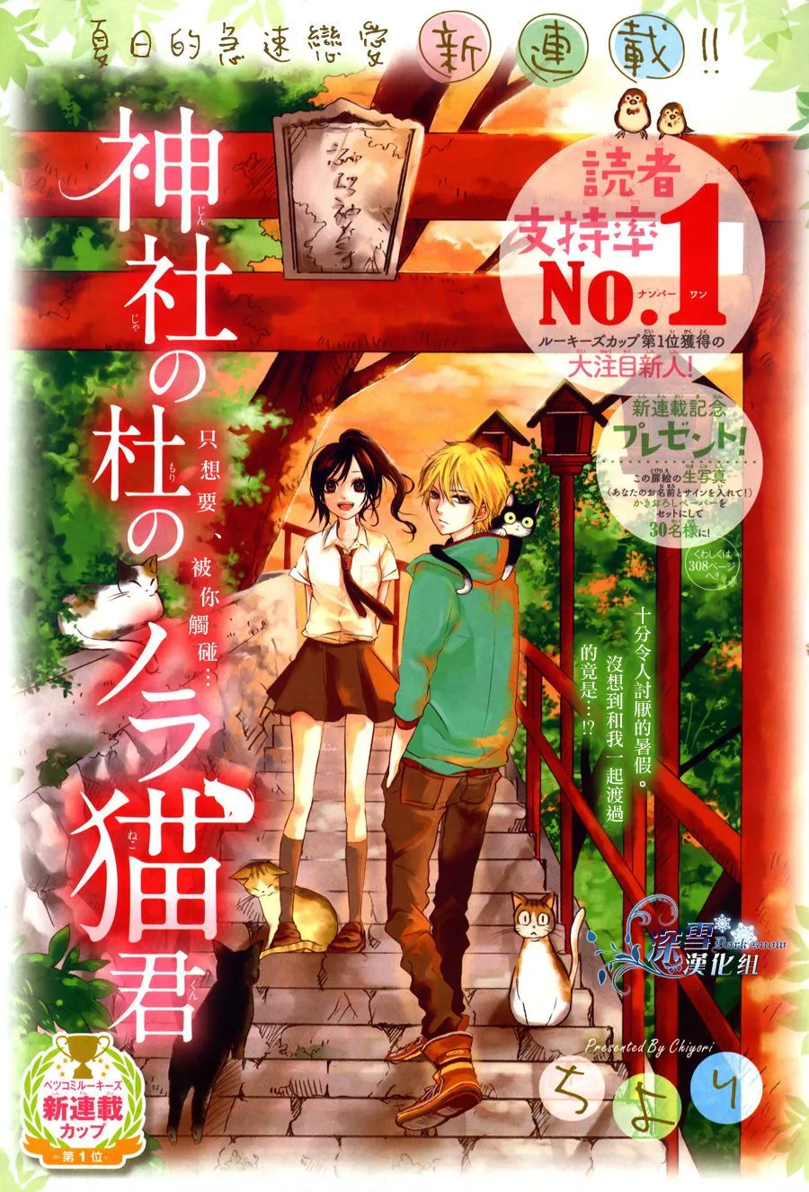 神社森林中的流浪猫 [1~3话+番外篇 完结 ]